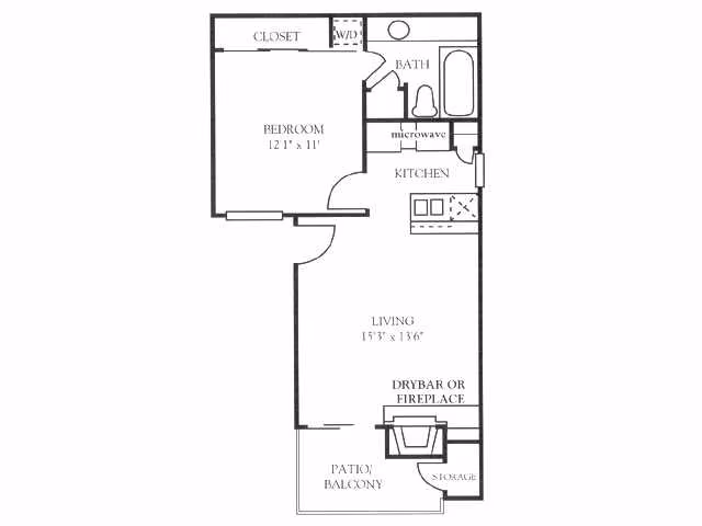 Unit 127 132 floor plan